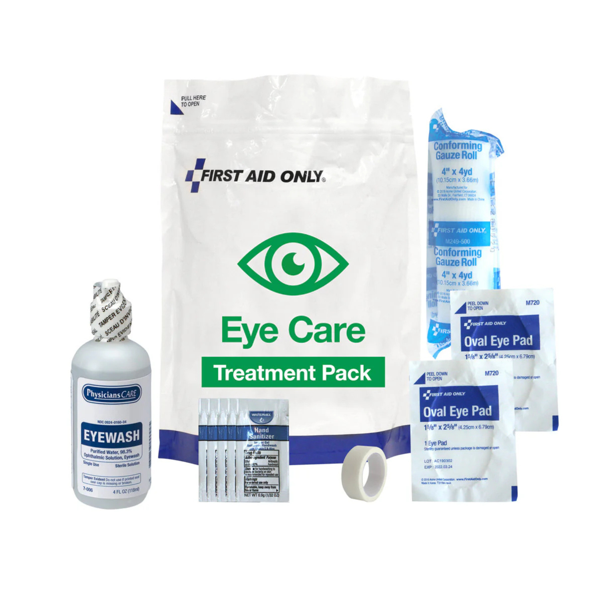 First Aid Only Eye Care Treatment Pack from GME Supply